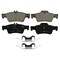 Wagner Brakes CERAMIC BRAKE PADS ZD1424 - alternate 1